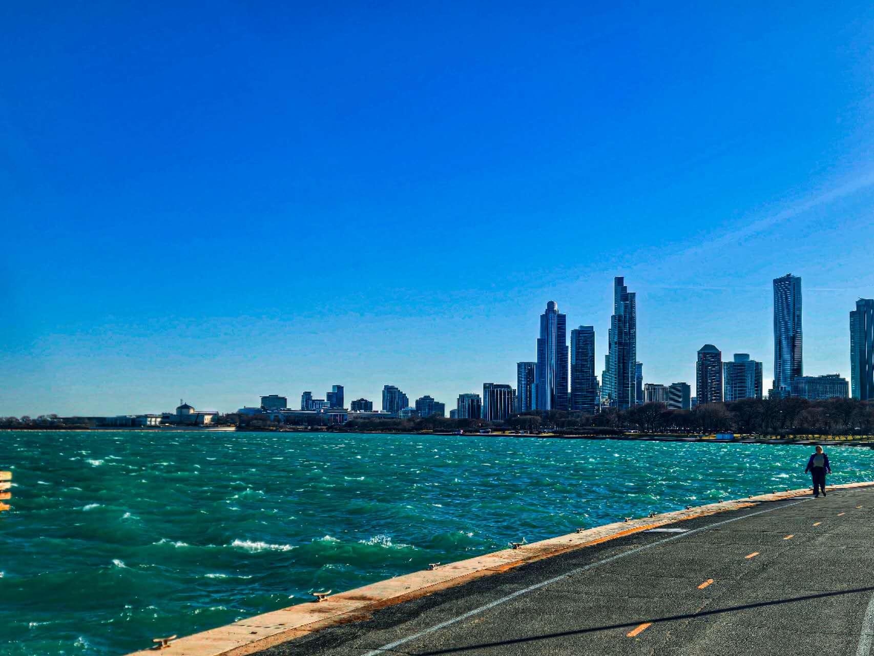 Lake Michigan from near Navy Pier Lake Michigan from near Navy Pier